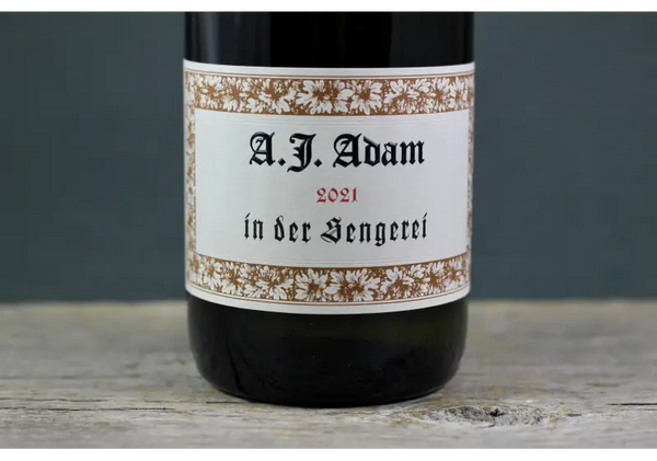 2021 A.J. Adam In Der Sengerei Riesling Feinherb - $40 - $60 750ml Germany