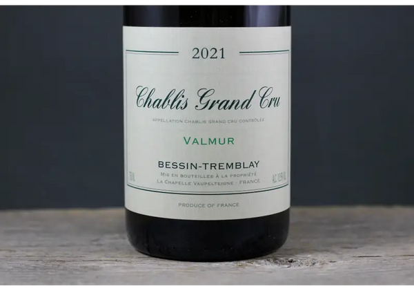 2021 Bessin-Tremblay Chablis Valmur - $100-$200 - 2021 - 750ml - Burgundy - Chablis