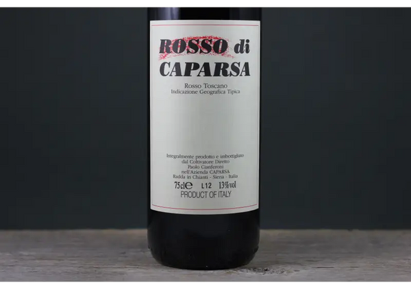 Caparsa Rosso di Caparsa Toscana Rosso IGT - 750ml - Chianti Classico - IGT - Italy - NV