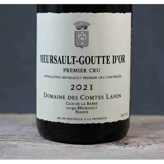 2021 Comtes Lafon Meursault 1er Cru Goutte d’Or - $400 + - 2021 - 750ml - Burgundy - Chardonnay