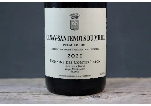 2021 Comtes Lafon Volnay 1er Cru Santenots du Milieu - $200-$400 - 750ml - Burgundy - France