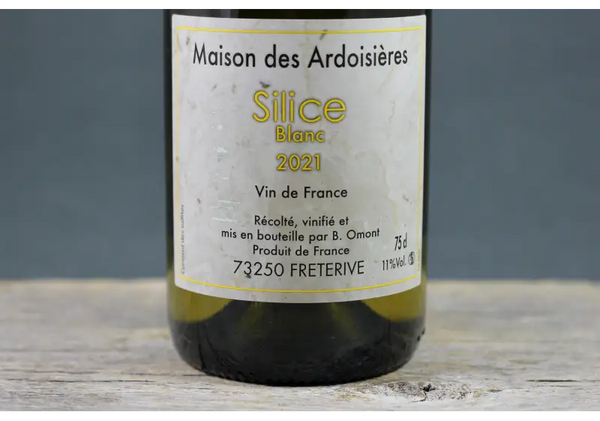 2021 Domaine des Ardoisières Silice Blanc - 2021 - 750ml - France - Jacquere - Price: $30