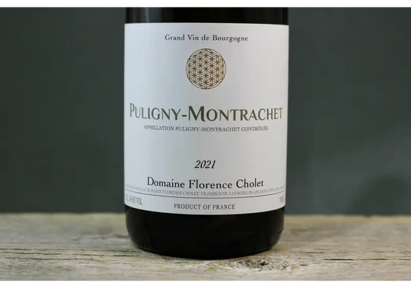 2021 Domaine Florence Cholet Puligny Montrachet - $60 - $100 - 2021 - 750ml - Burgundy - Chardonnay
