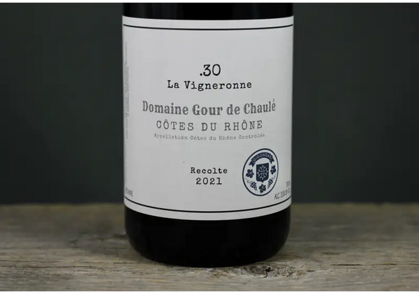 2021 Domaine Gour de Chaulé Côtes du Rhone La Vigneronne - 2021 - 750ml - Cotes du Rhone - Grenache - Price: $20