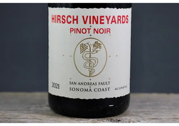 2021 Hirsch Vineyards San Andreas Fault Pinot Noir - $60-$100 - 2021 - 750ml - California - Pinot Noir
