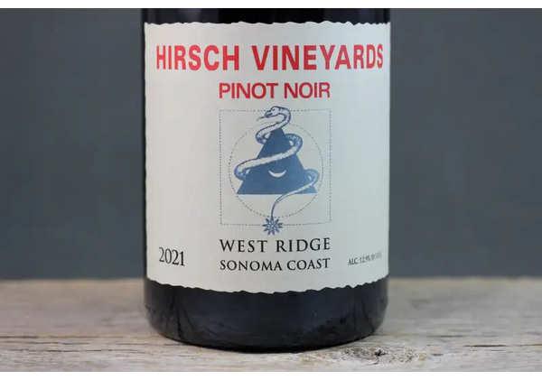 2021 Hirsch Vineyards West Ridge Pinot Noir - $100-$200 - 2021 - 750ml - California