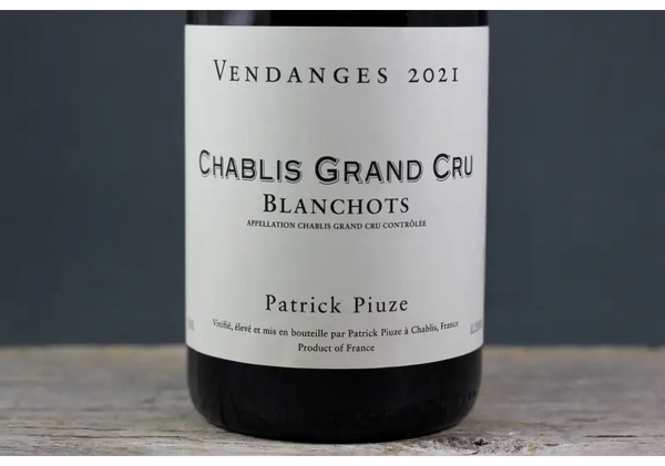 2021 Patrick Piuze Chablis Blanchots - $100-$200 - 2021 - 750ml - Burgundy - Chablis