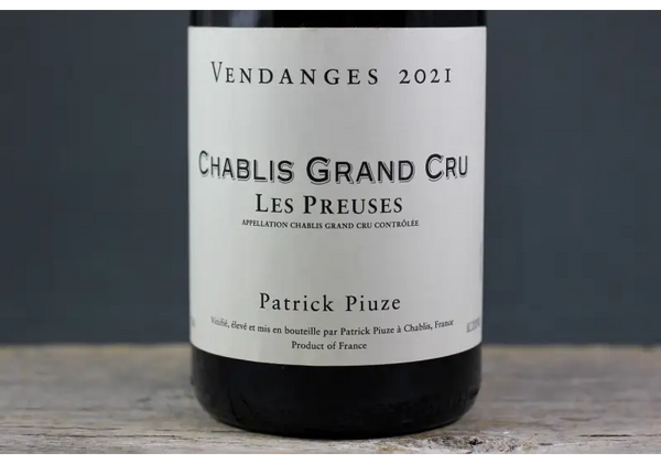 2021 Patrick Piuze Chablis Les Preuses - $100-$200 - 2021 - 750ml - Burgundy - Chablis