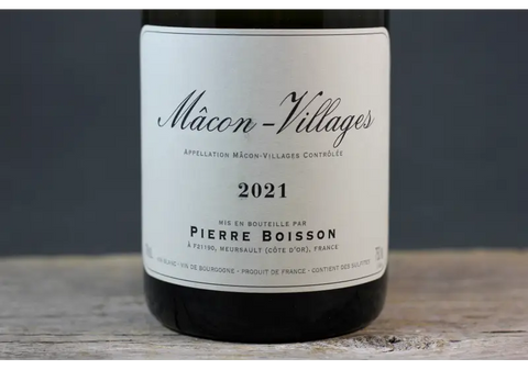 2021 Pierre Boisson Mâcon Villages Blanc - 750ml Burgundy Chardonnay France