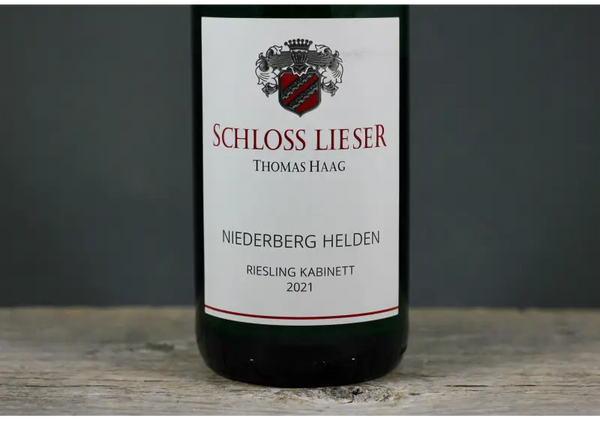 2021 Schloss Lieser Niederberg Helden Riesling Kabinett (Thomas Haag) - 2021 - 750ml - Germany - Kabinett - Mosel
