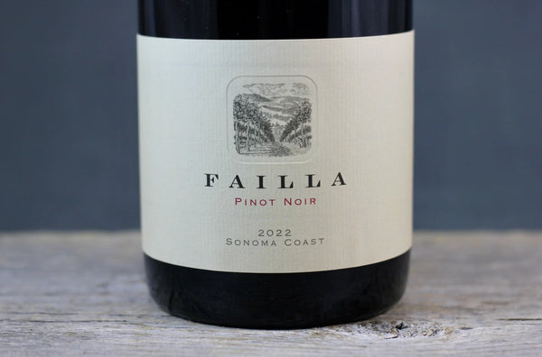 2022 Failla Sonoma Coast Pinot Noir - 2022 - 750ml - Appellation: Sonoma Coast - Bottle Size: 750ml - California