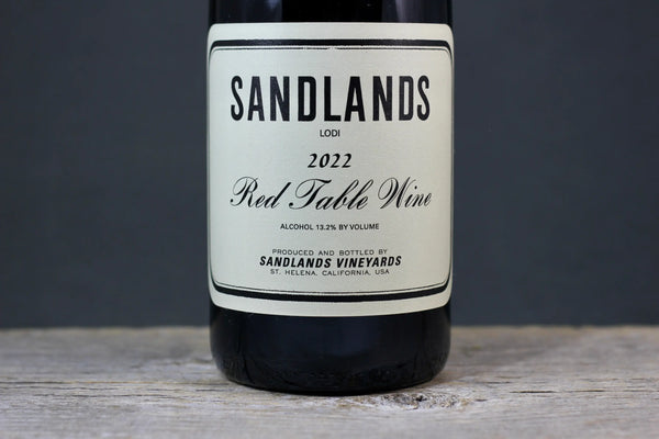 2022 Sandlands Lodi Red Table Wine - $40-$60 - 2022 - 750ml - California - Carignan