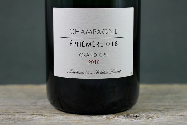 Savart & Drémont Éphémère ’018’ Grand Cru Blanc de Blancs Extra Brut Champagne - $60-$100 - 2018 - 750ml - All