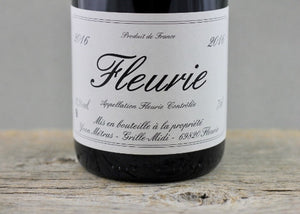 The Last Chapter of Beaujolais: Métras Fleurie