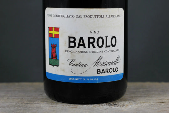 1961 Bartolo Mascarello Barolo Riserva 1.92L