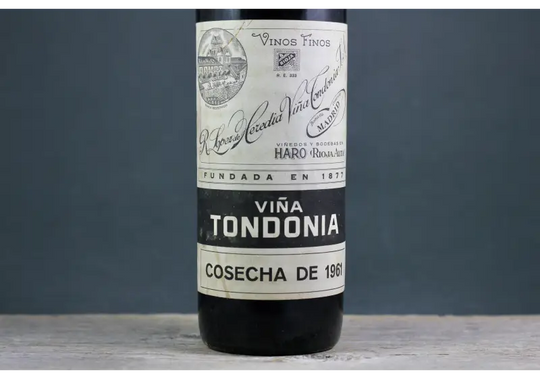 1961 Lopez de Heredia Viña Tondonia (Gran Reserva)