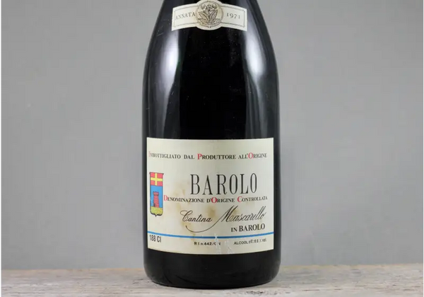 1971 Bartolo Mascarello Barolo 1.88L - $400 + - 1.88L - 1971 - Barolo - Italy