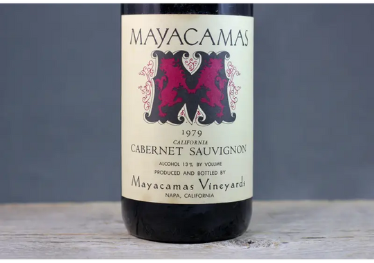 1979 Mayacamas Mt. Veeder Cabernet Sauvignon