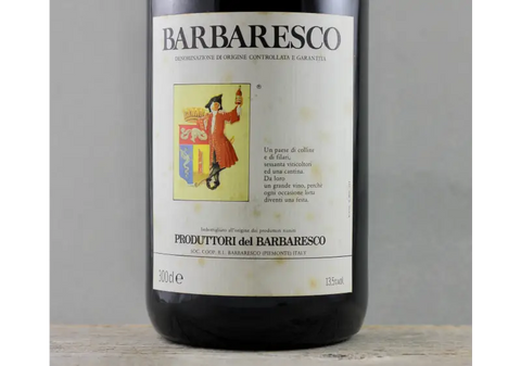 1985 Produttori del Barbaresco 3L - $400 + 3.0L Italy