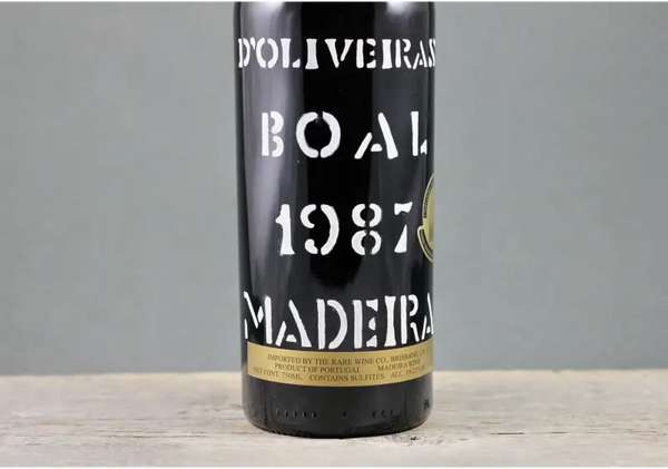 1987 D’Oliveiras Boal Madeira - $200 - $400 750ml Dessert