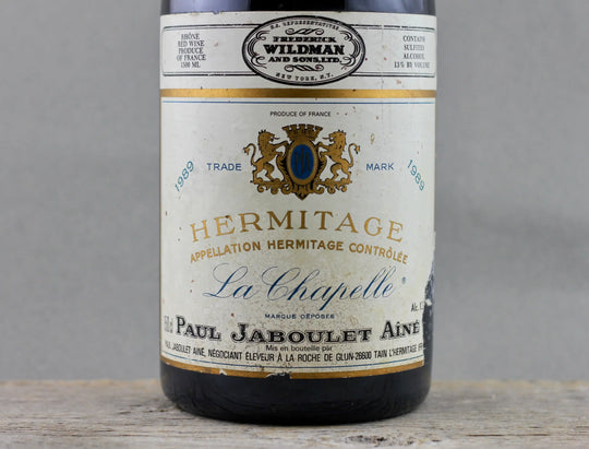 1989 Jaboulet Hermitage La Chapelle 1.5L