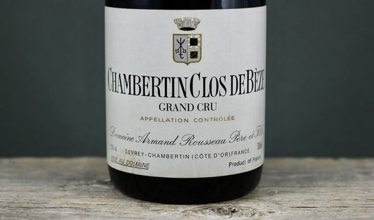 1989 Armand Rousseau Chambertin Clos de Beze