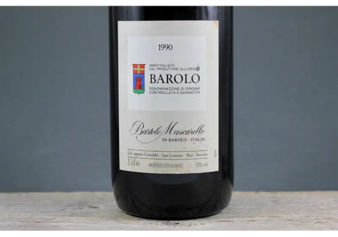 1990 Bartolo Mascarello Barolo 1.5L - $400 + Italy