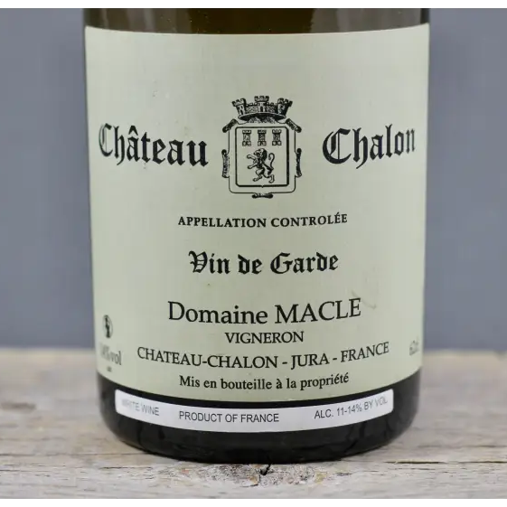 1990 Macle Château Chalon (Pre - Arrival) - $400 + - 1990 - 620ml - Chateau Chalon - France