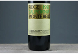 1991 Ridge Vineyards Monte Bello Cabernet Sauvignon - $400+ 750ml California