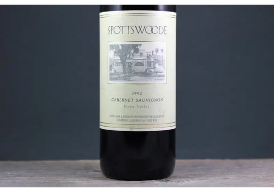 1992 Spottswoode Napa Valley Cabernet Sauvignon