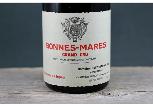 1993 François Bertheau Bonnes Mares - $400 + 750ml Burgundy Chambolle - Musigny