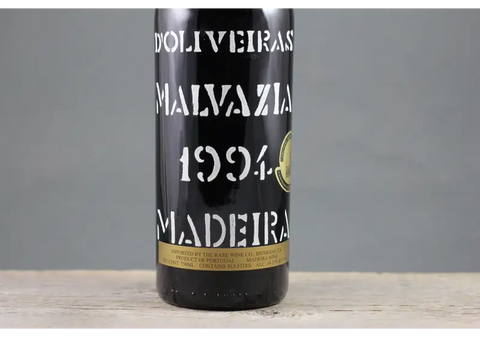 1994 D’Oliveiras Malvasia Madeira - $200-$400 750ml Dessert Fortified