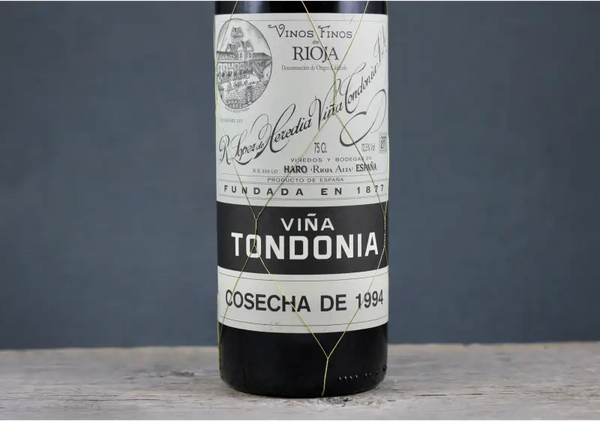 1994 Lopez de Heredia Viña Tondonia Rioja Gran Reserva - $200 - $400 - 1994 - 750ml - Gran Reserva - Red