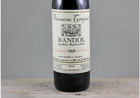 1994 Tempier Bandol Cuvée La Tourtine - $200-$400 750ml France