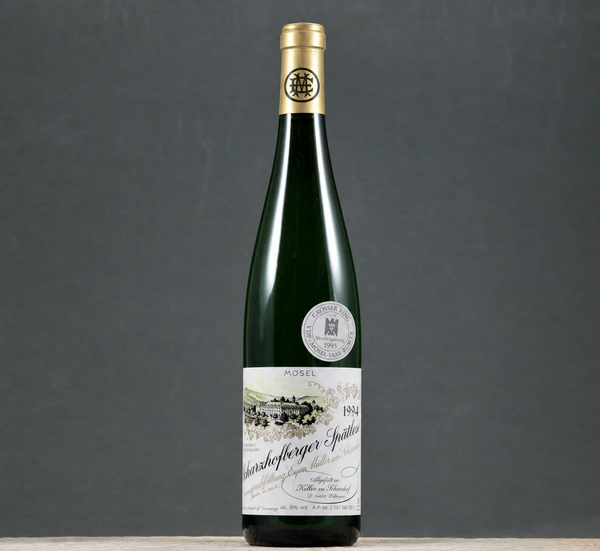 1994 Egon Müller Scharzhofberger Riesling Spätlese AP 16 (Grosser Ring) (Pre Arrival)