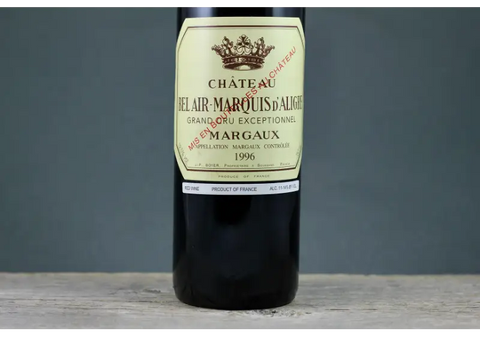 1996 Bel Air-Marquis d'Aligre Margaux