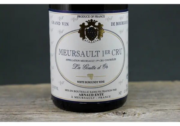 1997 Arnaud Ente Meursault 1er Cru La Goutte d’Or - $400 + - 1997 - 750ml - Burgundy - Chardonnay