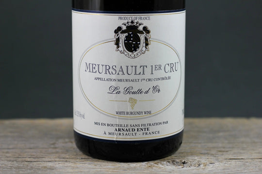 1998 Arnaud Ente Meursault 1er Cru La Goutte d'Or