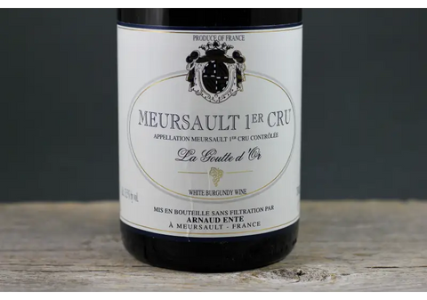 1998 Arnaud Ente Meursault 1er Cru La Goutte d’Or - $400+ 750ml Burgundy Chardonnay