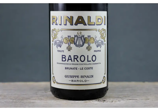 1998 Giuseppe Rinaldi Barolo Brunate-Le Coste