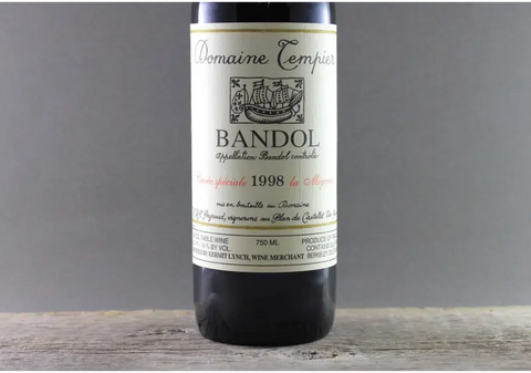 1998 Tempier Bandol Cuvée La Migoua - $200-$400 750ml Cinsault