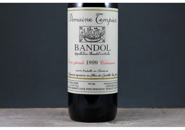 1999 Tempier Bandol Cuvée Cabassaou - $200 - $400 750ml France
