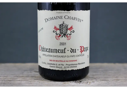 2001 Domaine Charvin Chateauneuf du Pape