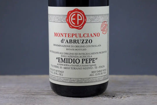 2001 Emidio Pepe Montelpulciano D'Abruzzo
