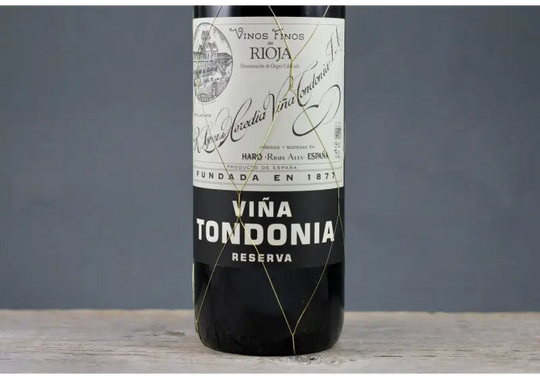 2001 Lopez de Heredia Viña Tondonia Rioja Reserva 1.5L