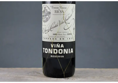 2001 Lopez de Heredia Viña Tondonia Rioja Reserva 1.5L - $200-$400 Garnacha Red