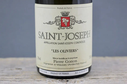 2001 Pierre Gonon Saint Joseph Blanc Les Oliviers
