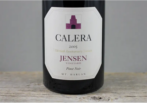 2002 Calera Jensen Vineyard Pinot Noir - $200-$400 750ml California Mt. Harlan