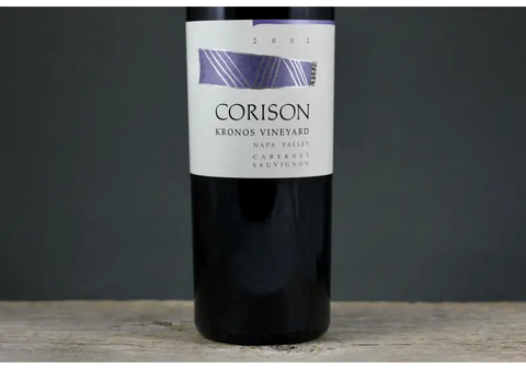 2002 Corison Kronos Vineyard Cabernet Sauvignon - $200-$400 750ml California
