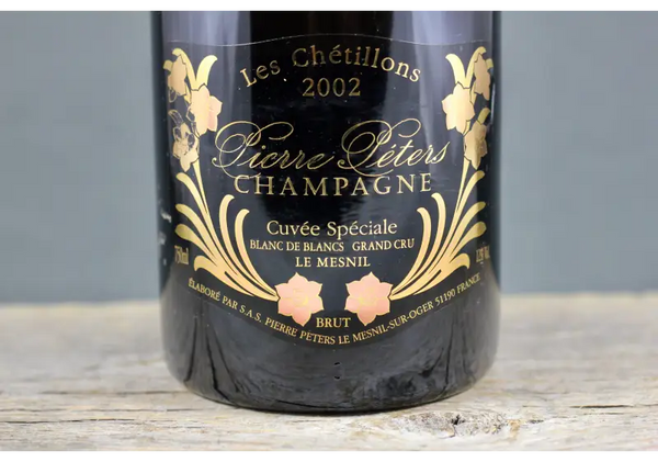 2002 Pierre Péters Cuvée Spéciale Les Chétillons Grand Cru Brut Champagne - $400 + 750ml All Sparkling